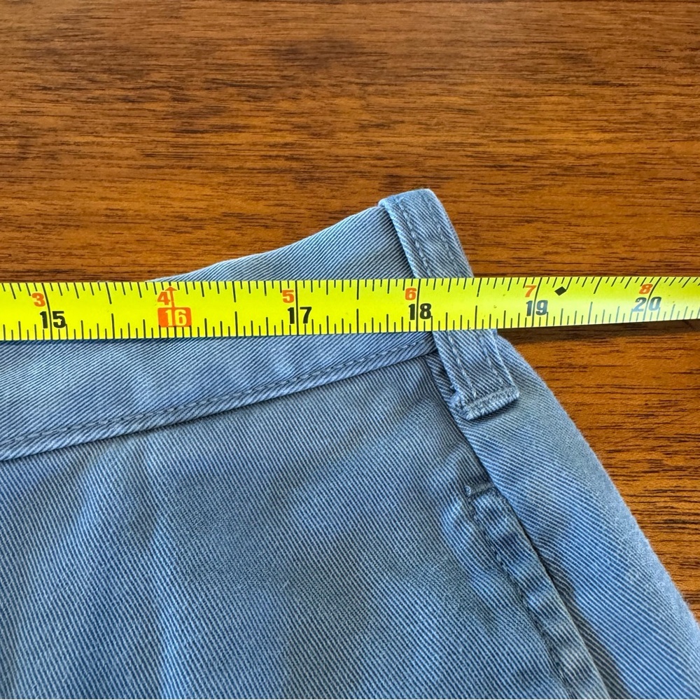 J. Crew Cotton Chino Flat Front Shorts With Embroidered Marlin Swordfish Size 38 - Picture 5 of 9